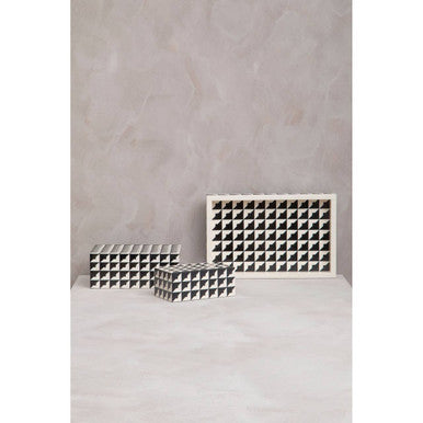 Black and White Tray