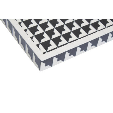 Black and White Tray