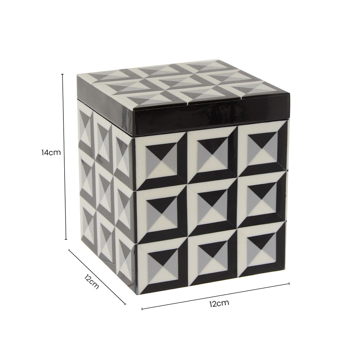 Large Square Trinket Box
