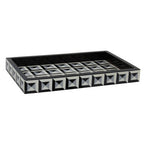 Black and White Rectangular Styling Tray