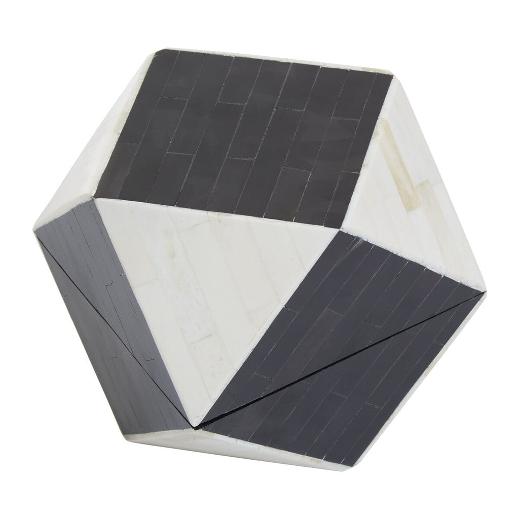 Monochrome Compact Small Trinket Box