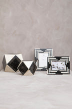 Monochrome Compact Small Trinket Box