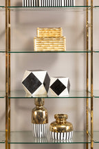 Monochrome Compact Small Trinket Box