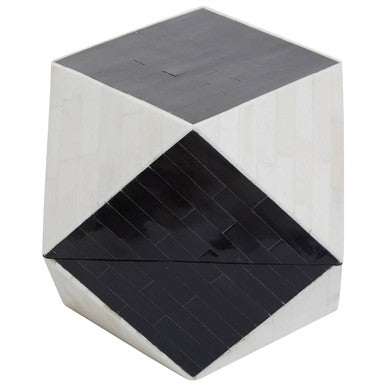 Black and White Large Trinket Box