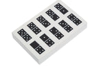 Black and White Domino Box Set