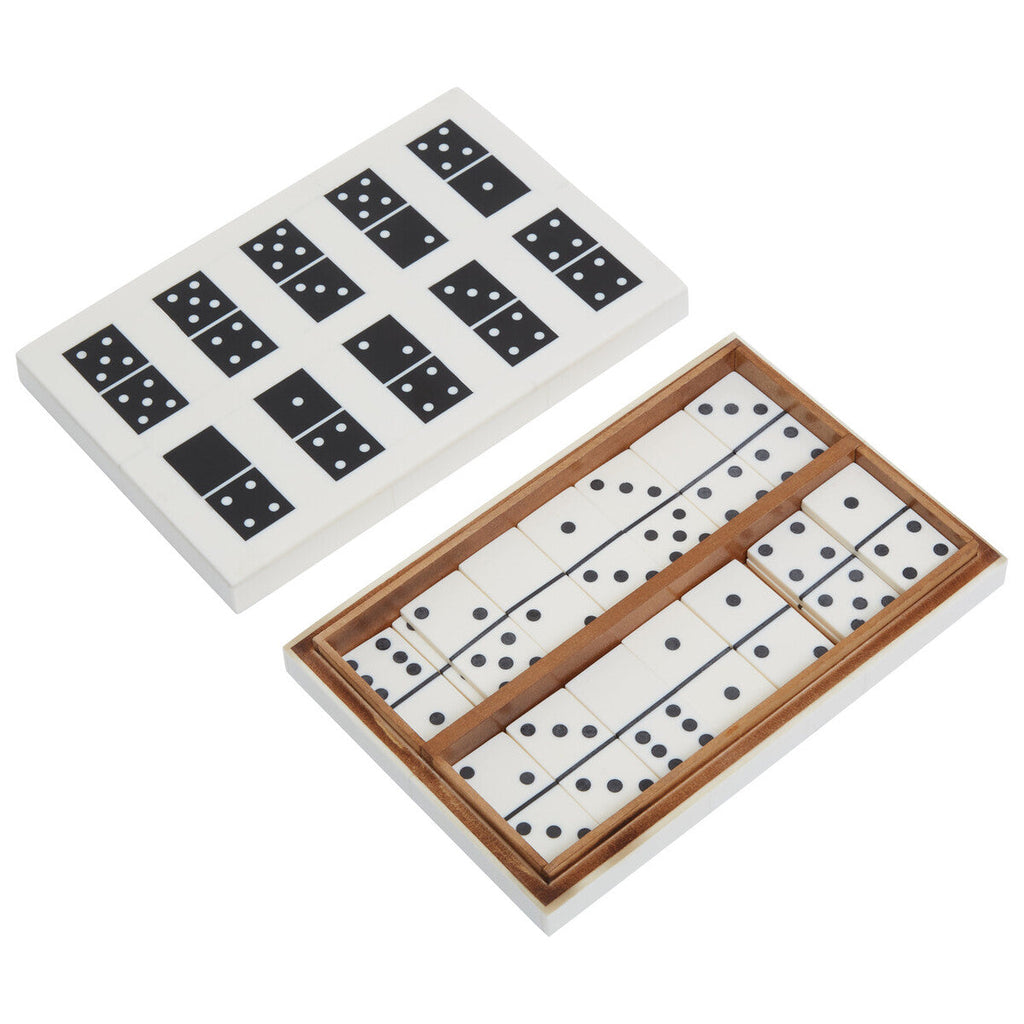 Black and White Domino Box Set