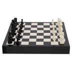 Black and White Chess Set