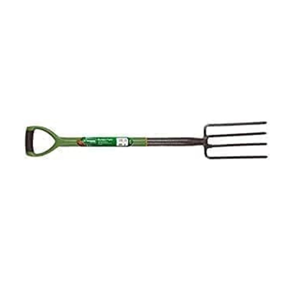 Carbon Steel Border Fork with Soft Grip D Handle