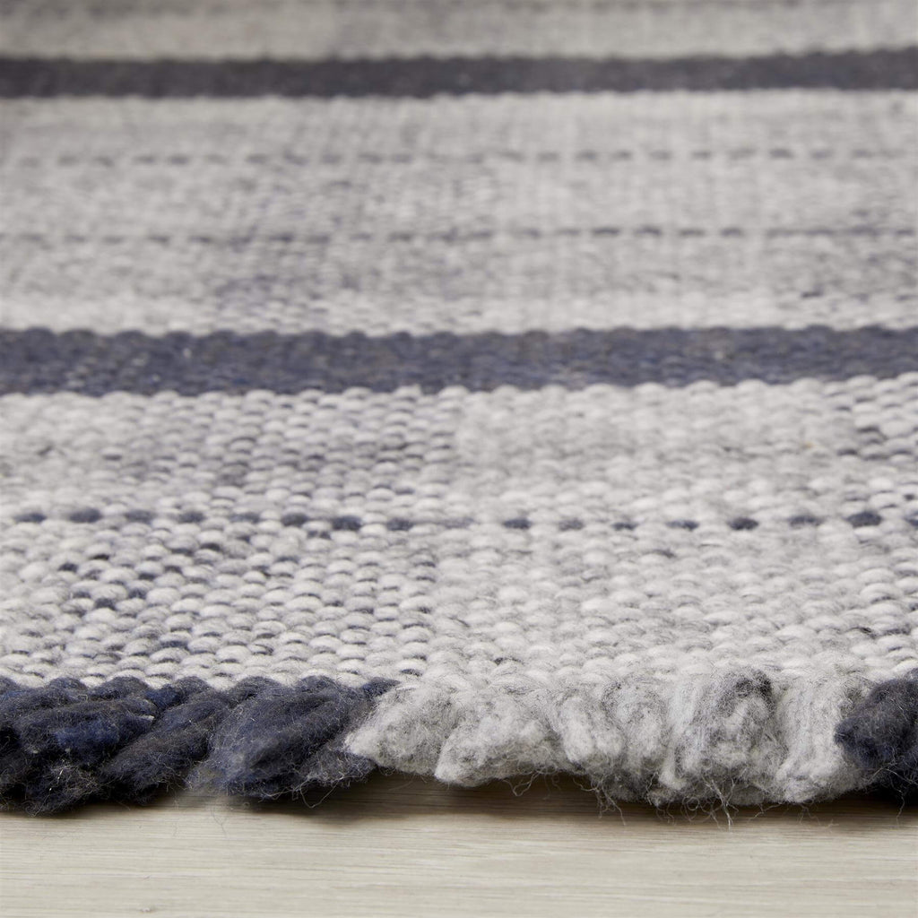 Highland Navy Checkered Rug