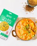 5 Minutes To Delhi Aloo Matar Camping Meal (Vegan)