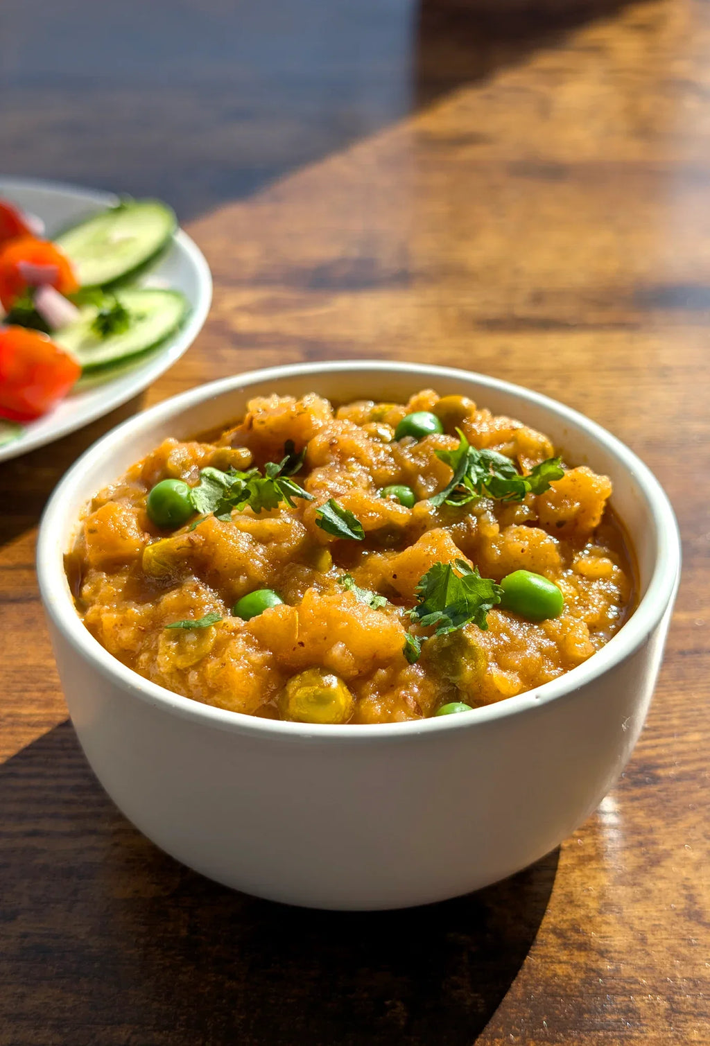 5 Minutes To Delhi Aloo Matar Camping Meal (Vegan)