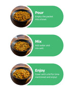 5 Minutes To Delhi Aloo Matar Camping Meal (Vegan)
