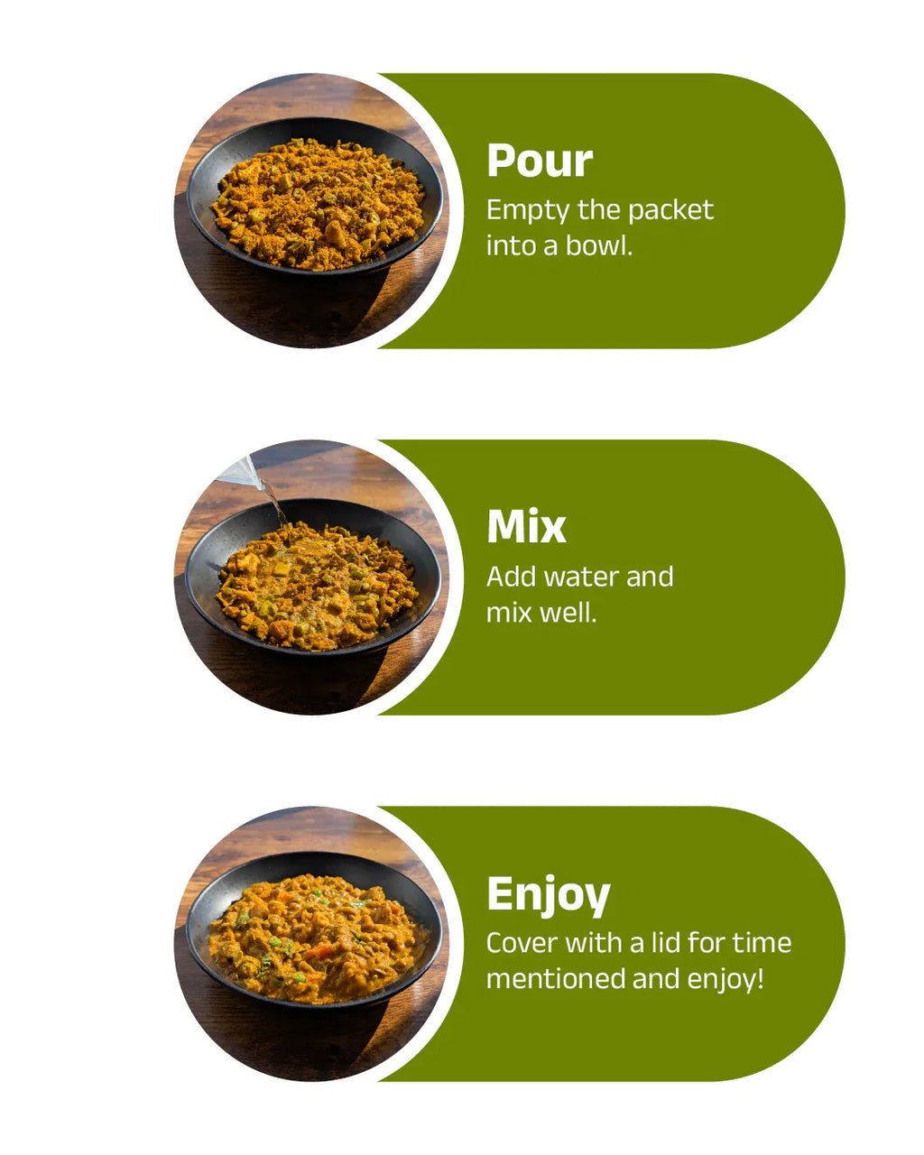 5 Minutes To Delhi Bhindi Masala Camping Meal (Vegan)