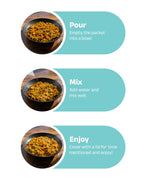5 Minutes To Delhi Dal Fry Camping Meal (Vegan)