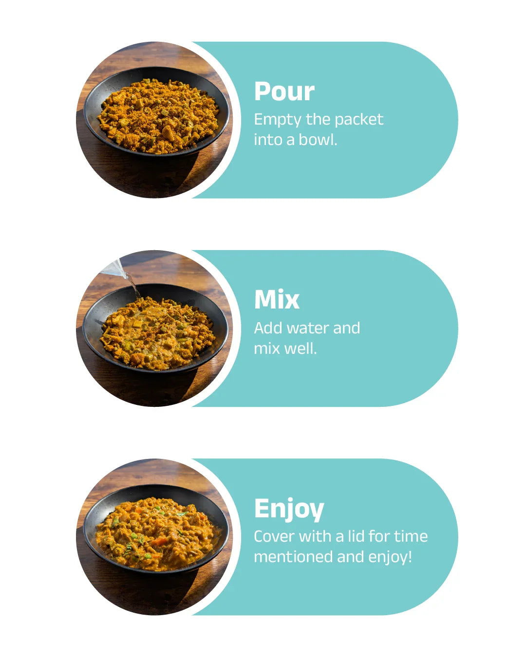 5 Minutes To Delhi Dal Fry Camping Meal (Vegan)