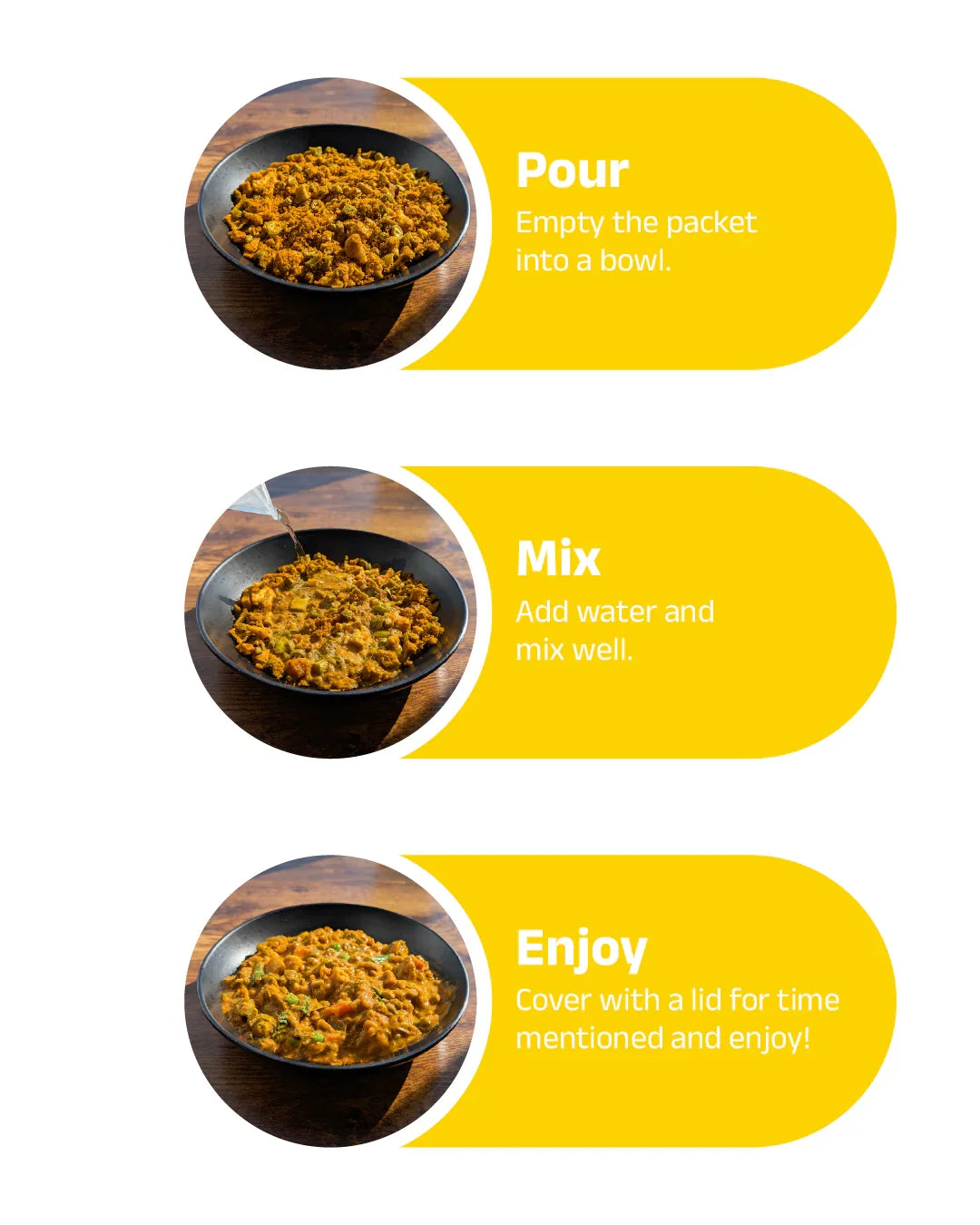 5 Minutes To Delhi Jeera Rice Camping Meal (Vegan)