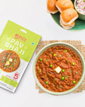 5 Minutes To Delhi Pav Bhaji Camping Meal (Vegan)