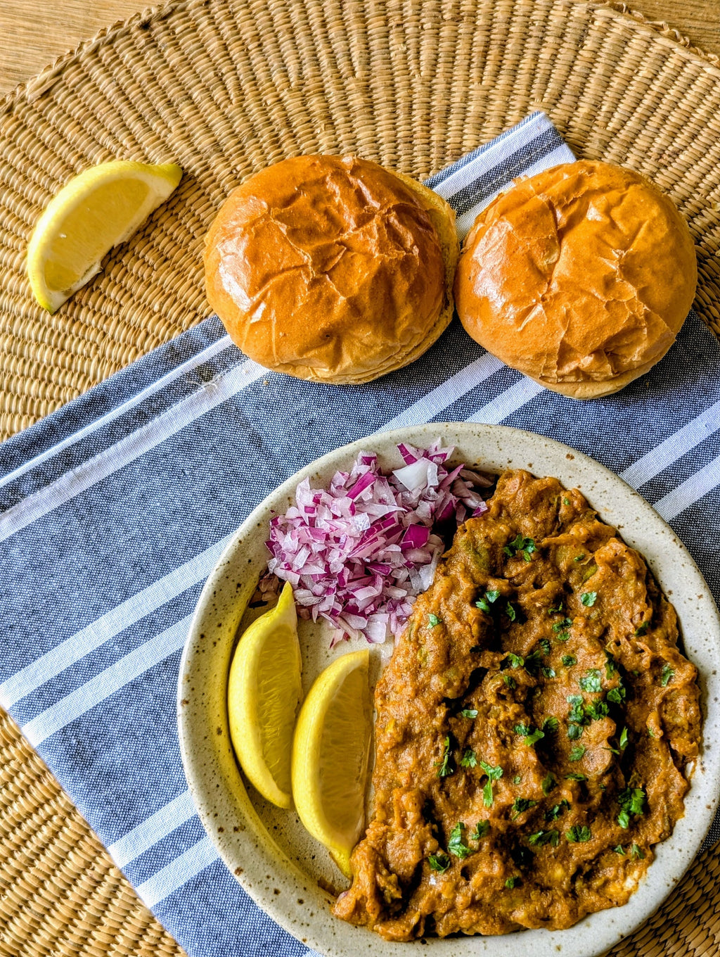 5 Minutes To Delhi Pav Bhaji Camping Meal (Vegan)