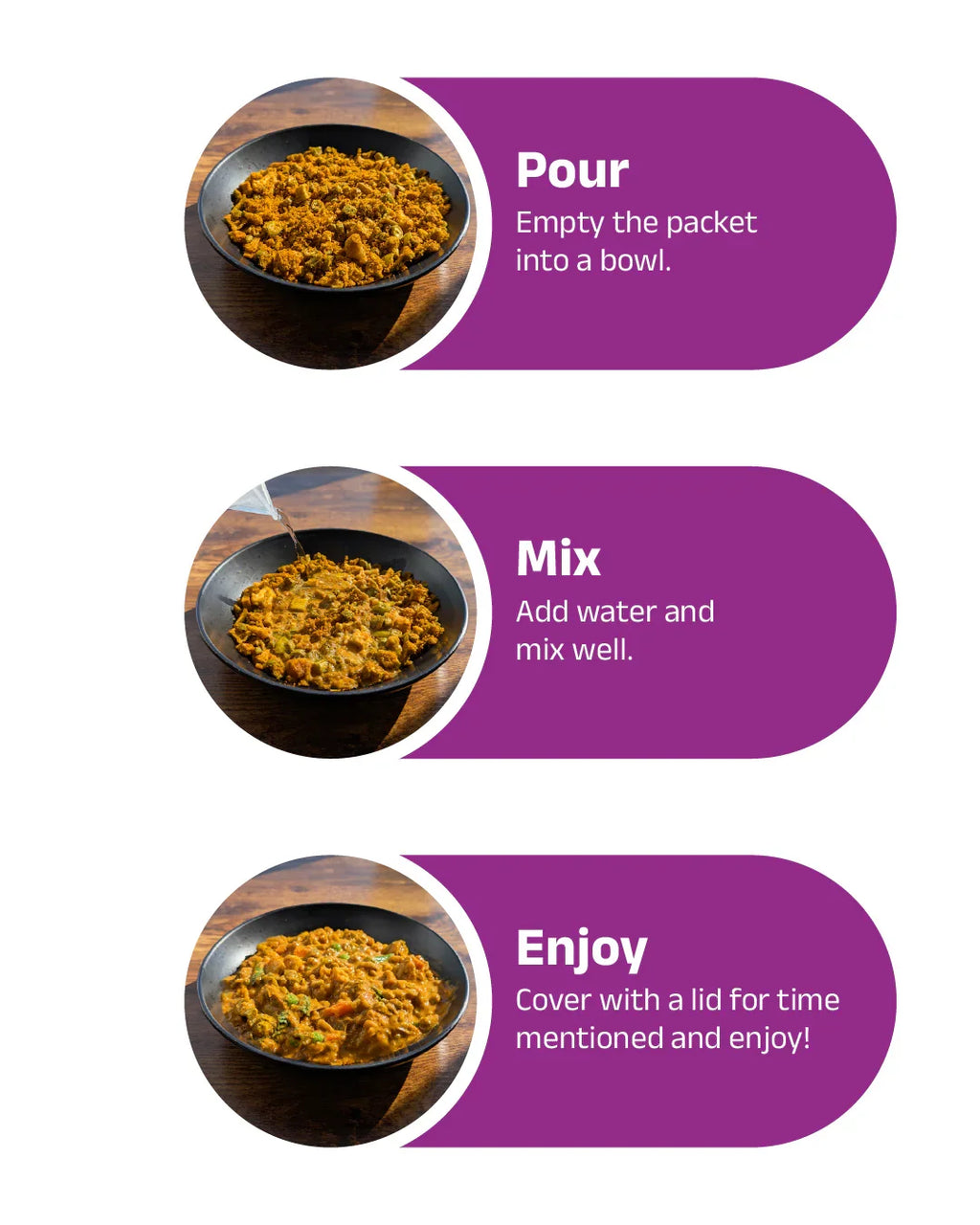 5 Minutes To Delhi Rajma Camping Meal (Vegan)
