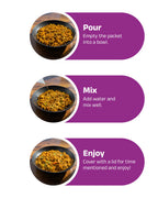 5 Minutes To Delhi Rajma Camping Meal (Vegan)
