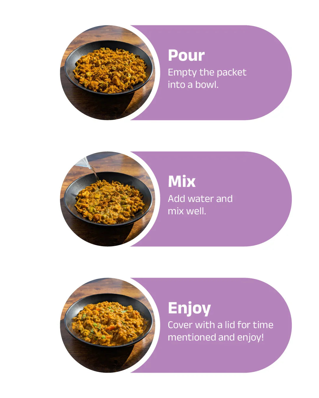 5 Minutes To Delhi Urad Dhal Camping Meal (Vegan)
