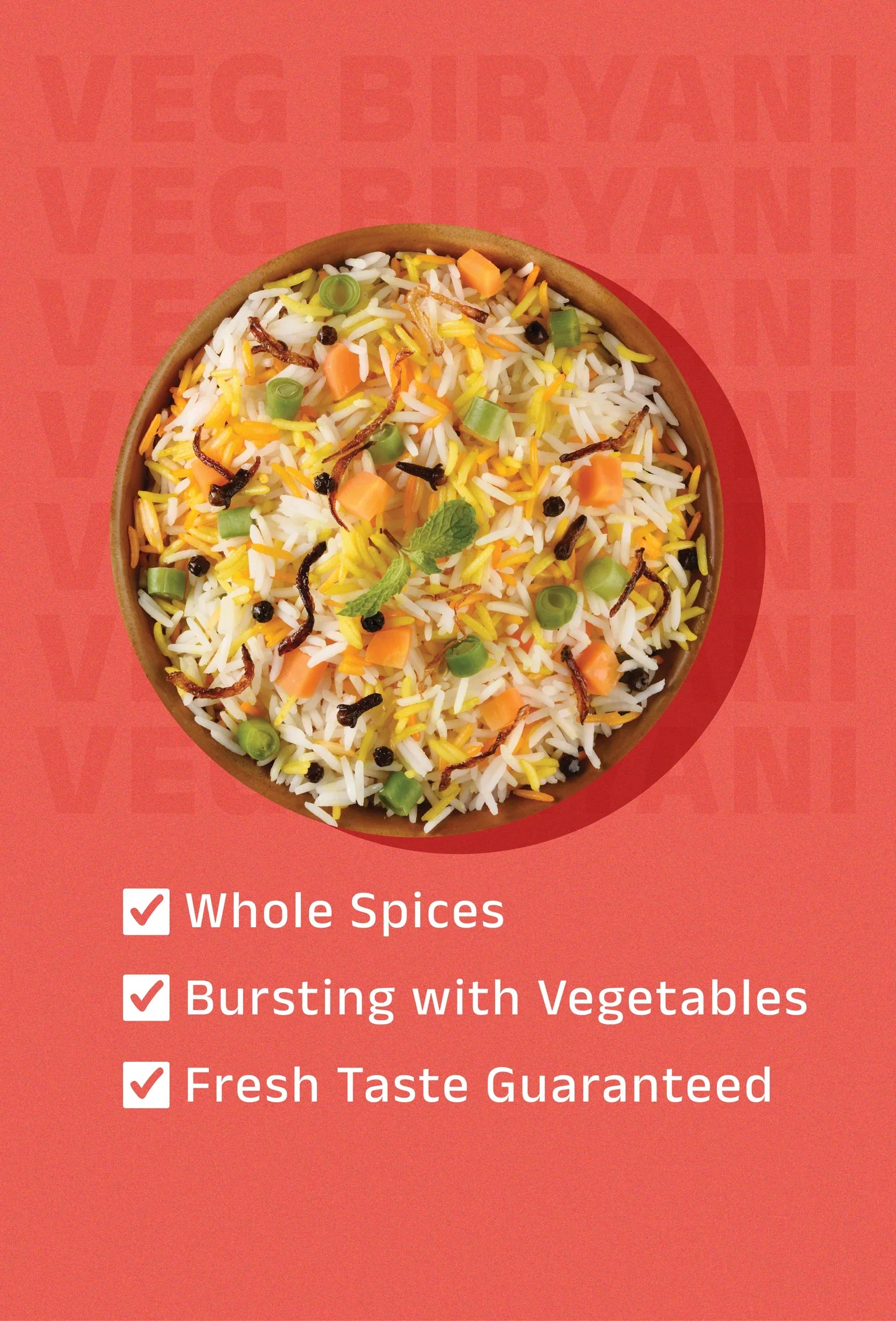 5 Minutes To Delhi Vegetable Biryani Camping Meal (Vegan)