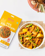 5 Minutes To Delhi Vegetable Kolhapuri Camping Meal (Vegan)
