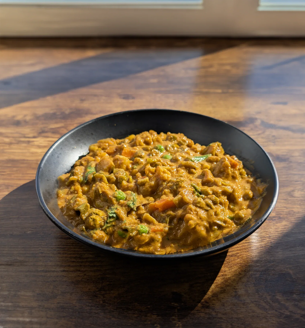 5 Minutes To Delhi Vegetable Kolhapuri Camping Meal (Vegan)