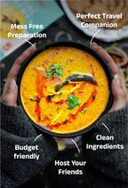 5 Minutes To Delhi Vegetable Poha Camping Meal (Vegan)