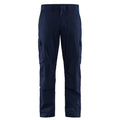 Blaklader 1448 Industry Stretch Kneepad Trousers Navy Blue/Cornflower Blue