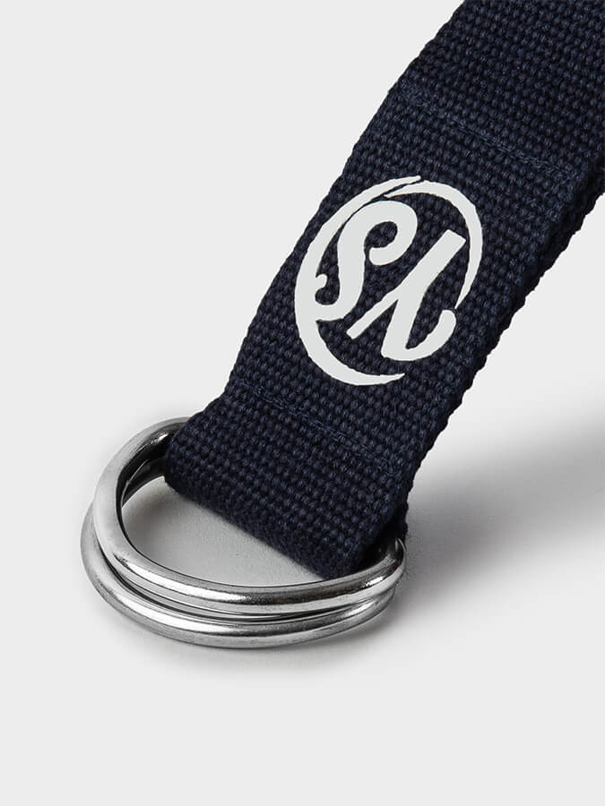 GOTS Organic Cotton D-Ring 2.5m Yoga Belt Strap