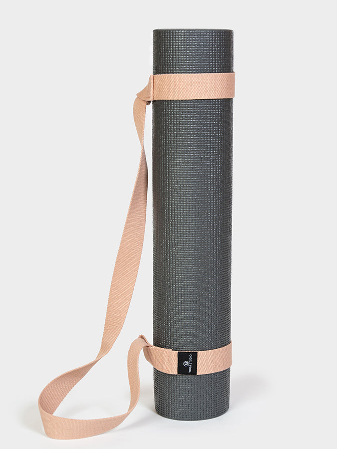 Yoga Studio Organic Cotton Yoga Mat Strap Carrier Cappuccino