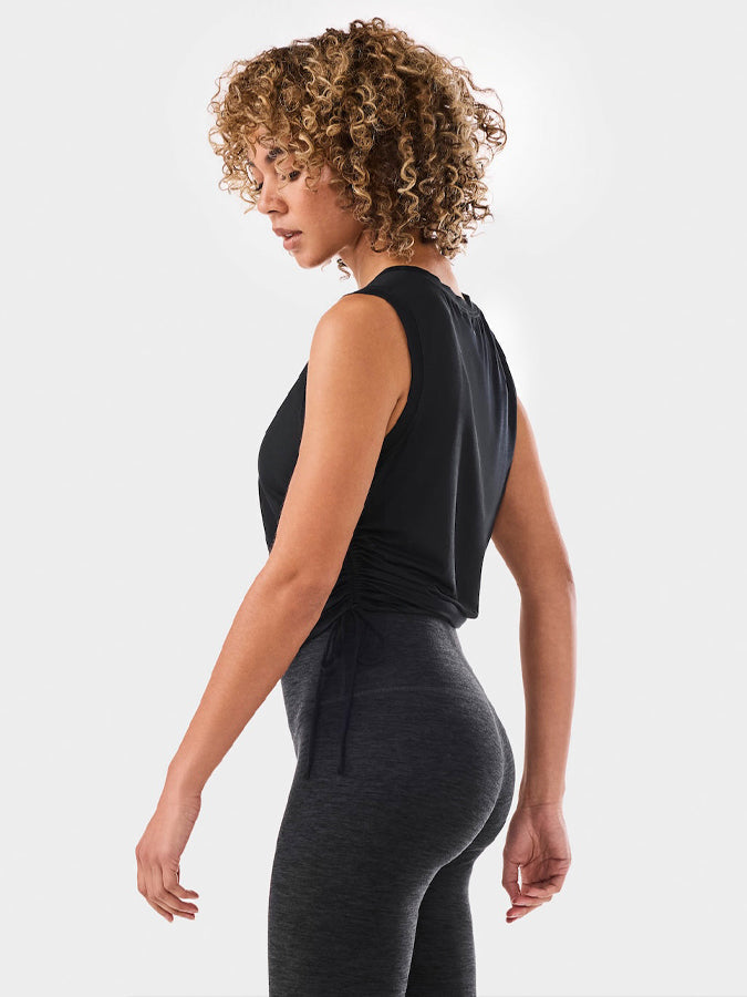 Tavi Crop Side Tie Women's Tank Top