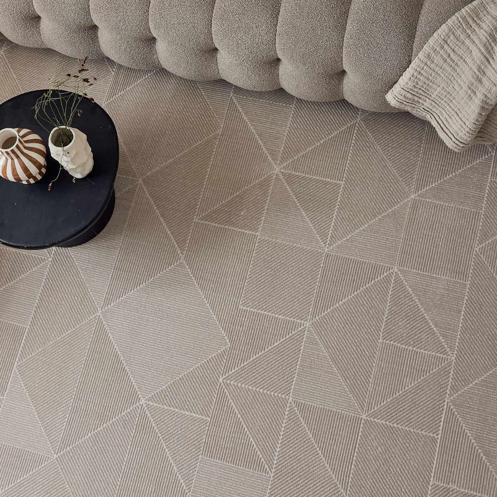 Carmel Beige Rug Abstract