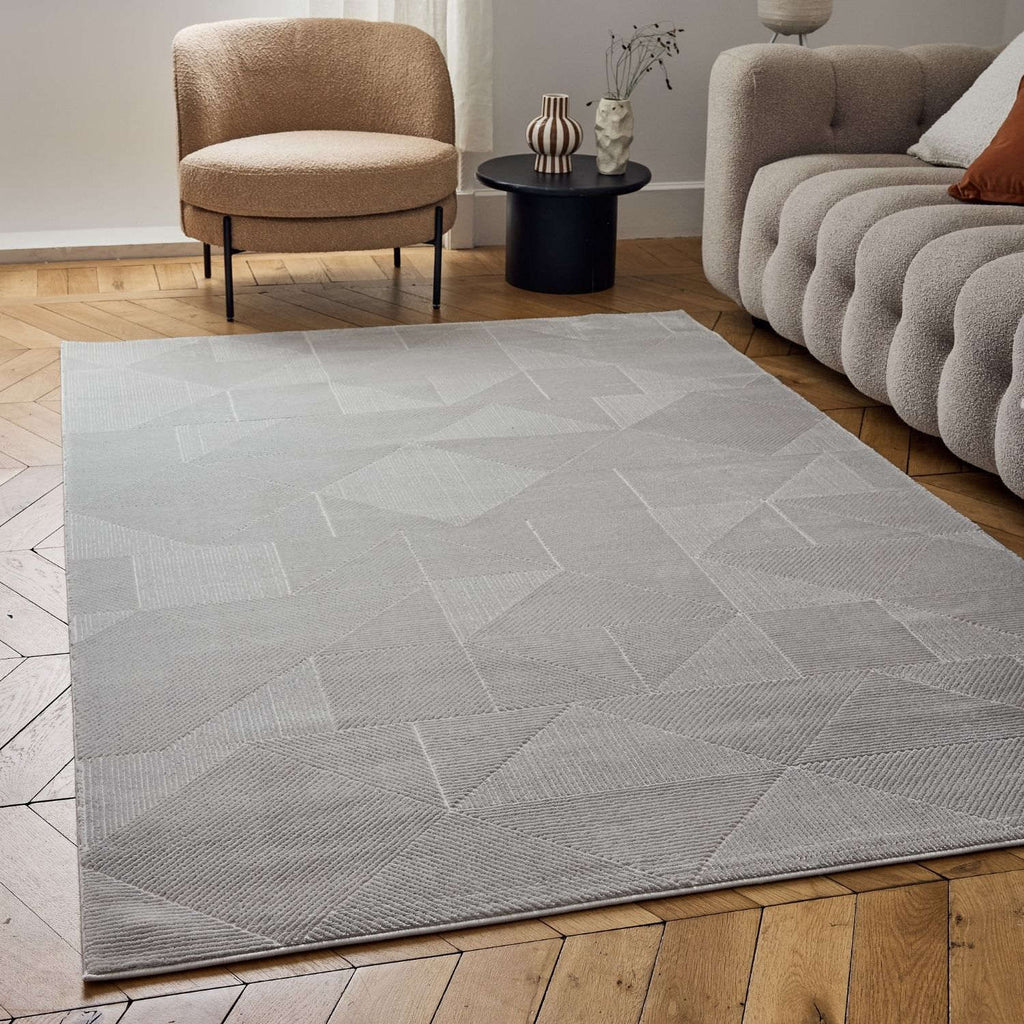 Carmel Grey Rug Abstract