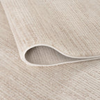 Carmel Cream-Beige Striped Rug