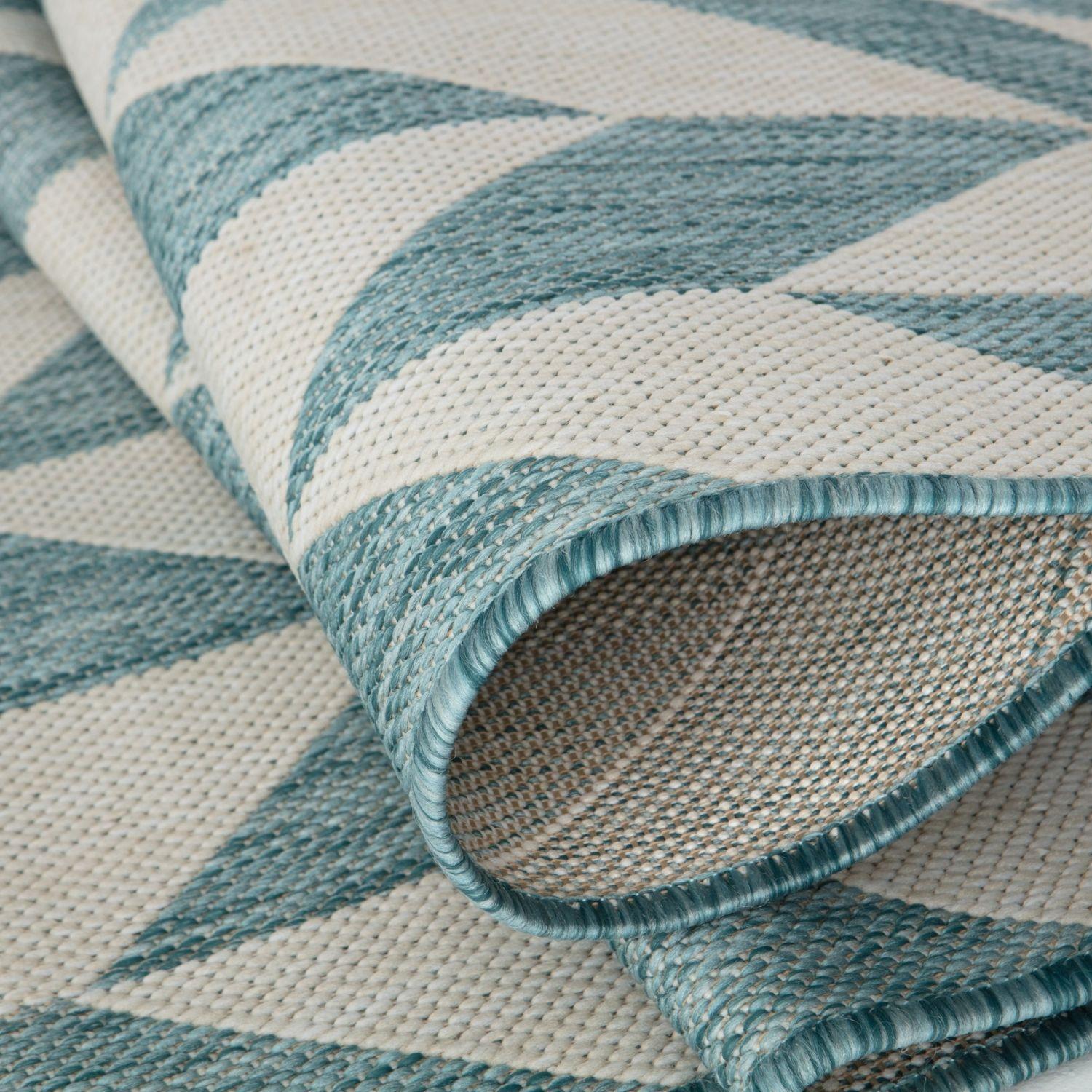 Ecology Outdoor Rug Aqua