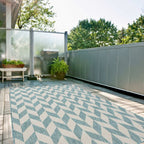 Ecology Outdoor Rug Aqua