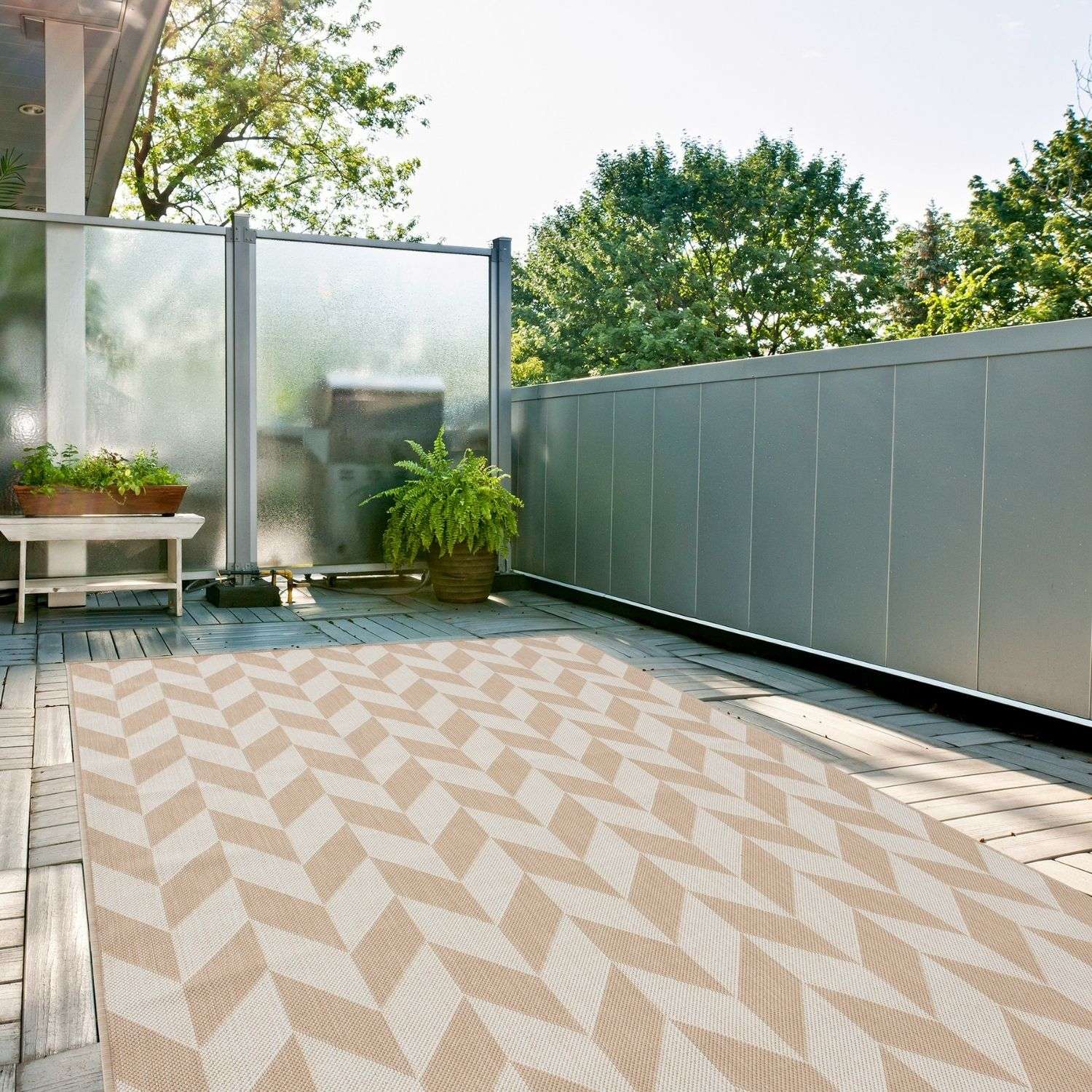 Ecology Outdoor Rug Beige