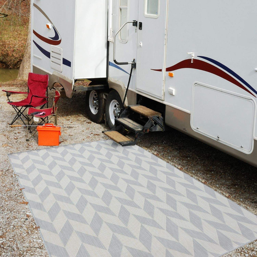 Ecology Outdoor Rug Grey