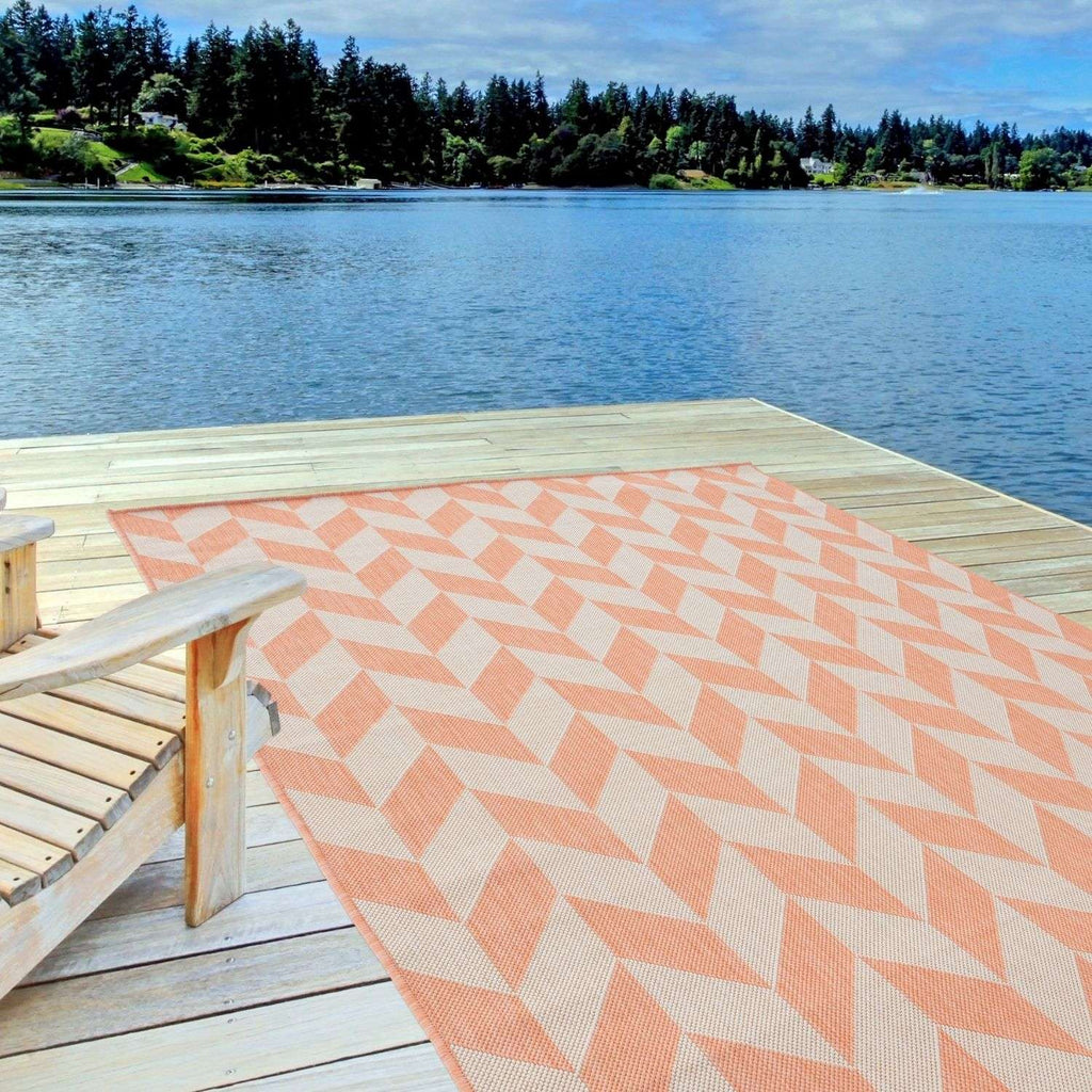 Ecology Outdoor Rug Orange