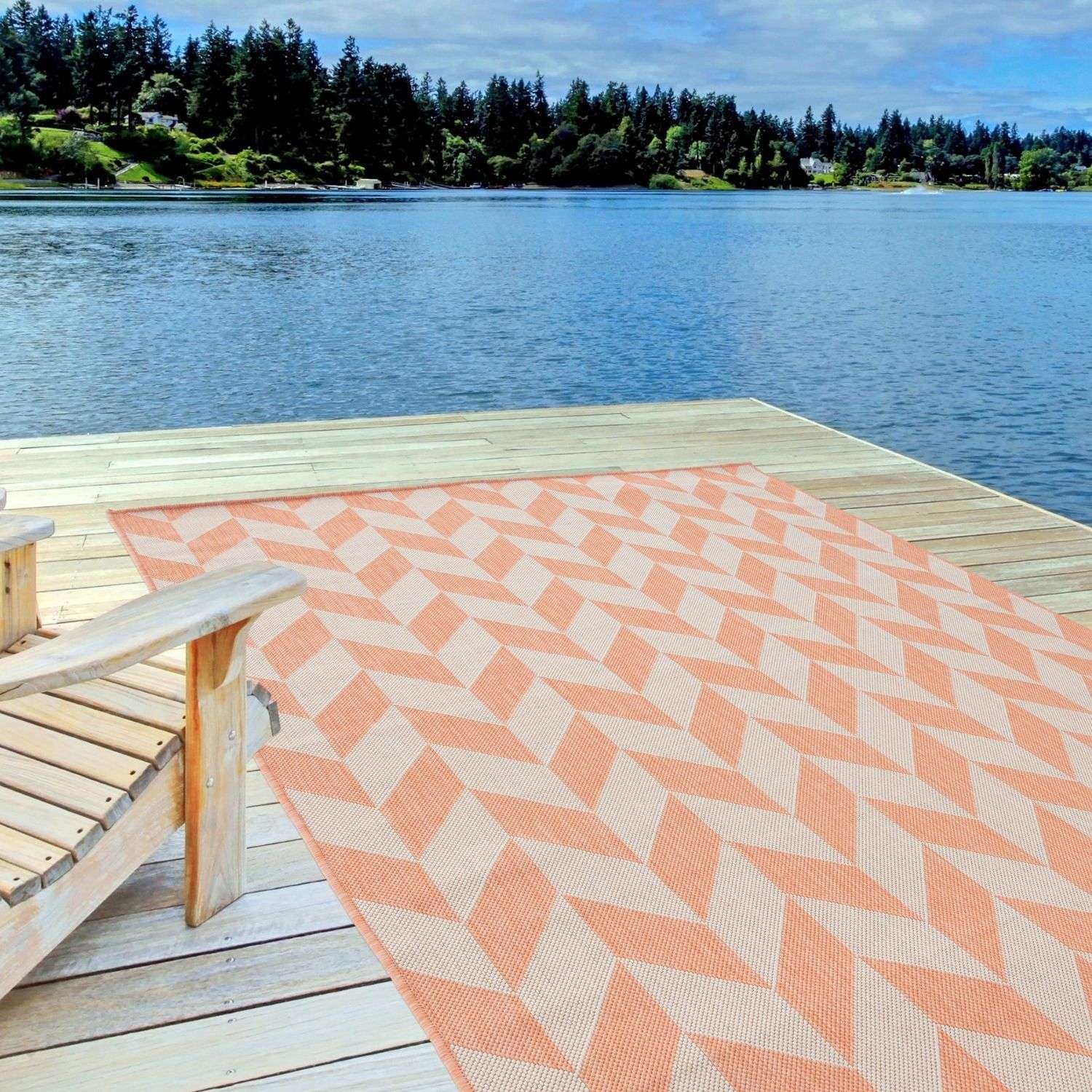 Ecology Outdoor Rug Orange