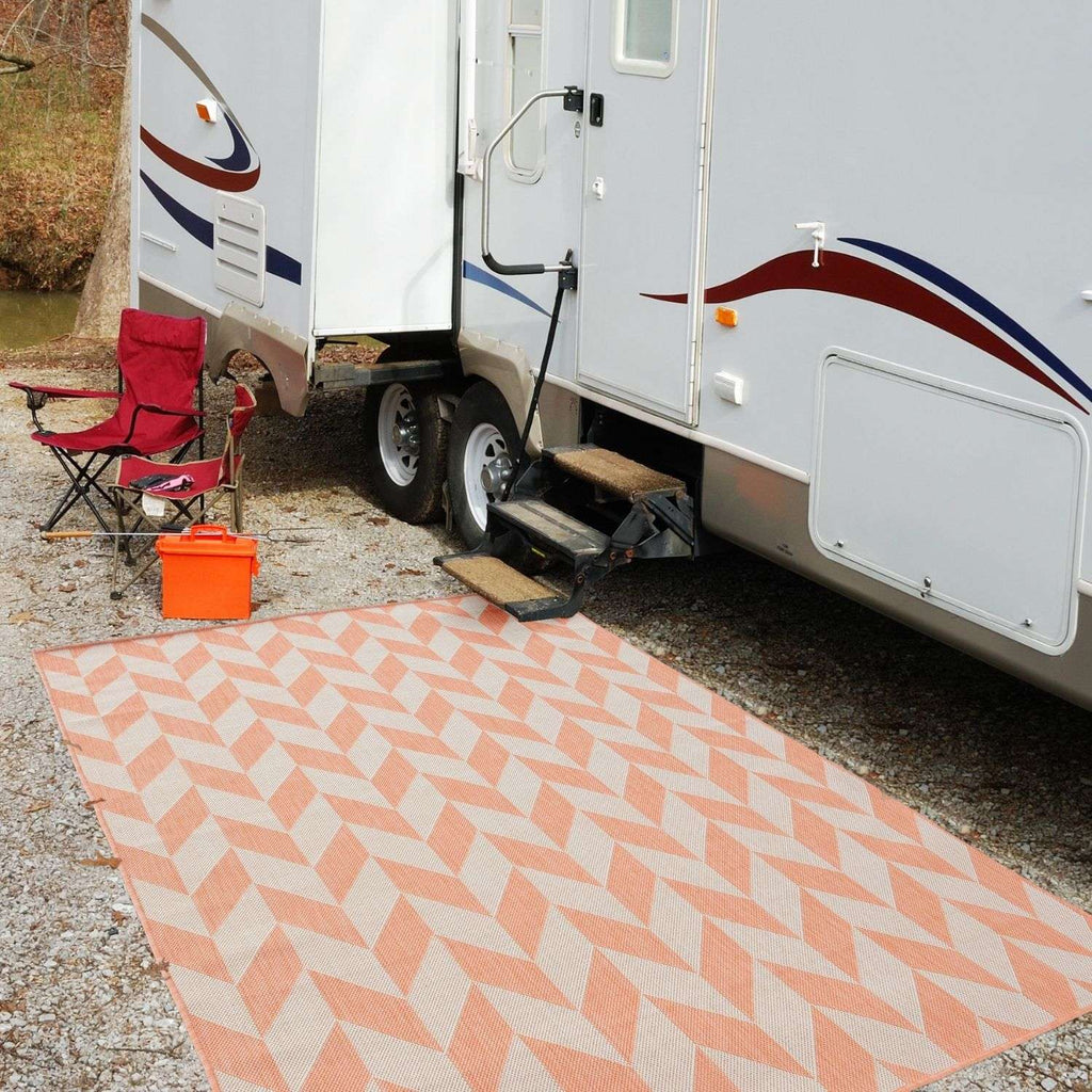 Ecology Outdoor Rug Orange