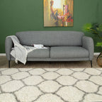 Moroccan Ivory Shaggy Rug