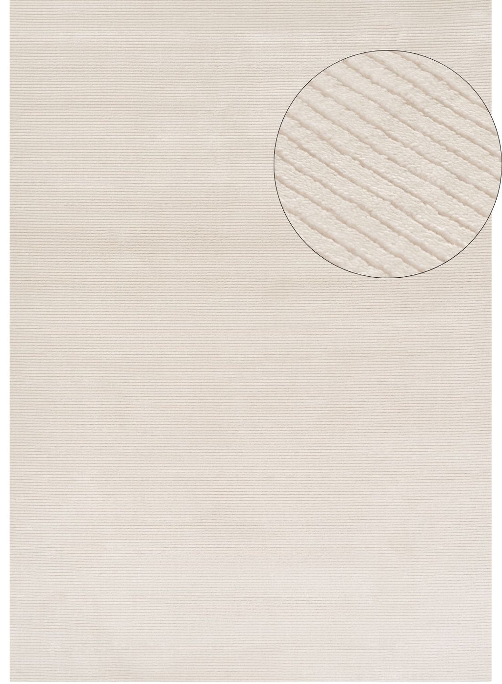 Carmel Cream Striped Rug
