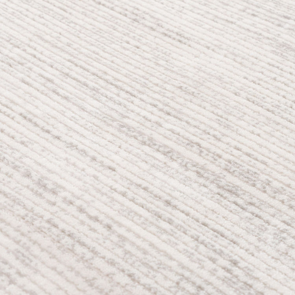 Carmel Cream-Grey Striped Rug