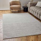 Carmel Cream-Grey Striped Rug