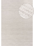 Carmel Cream-Grey Striped Rug 240X340 cm