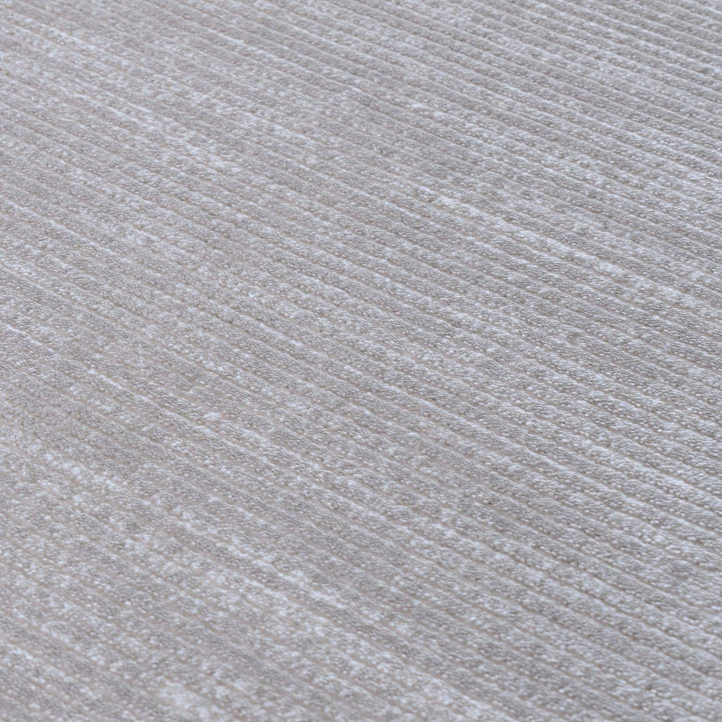 Carmel Grey-Cream Striped Rug