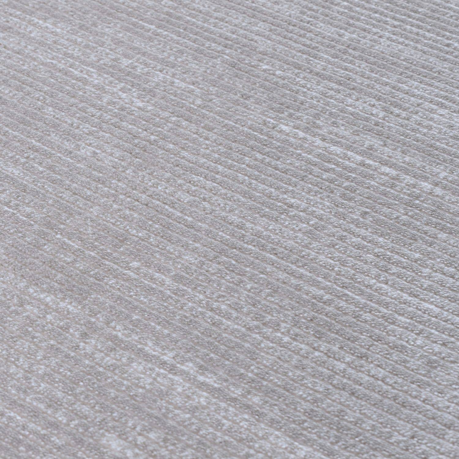 Carmel Grey-Cream Striped Rug
